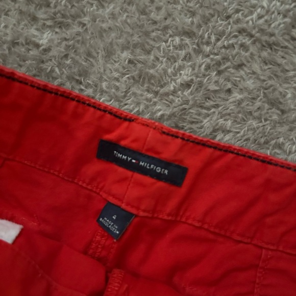 Tommy Hilfiger Red Mini Pencil Skirt Medium - Picture 7 of 7